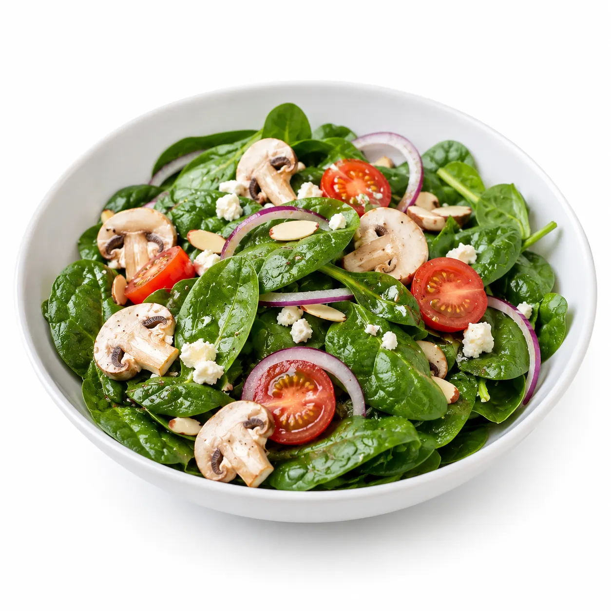 Salad Spinach dish at Noonplate restaurant